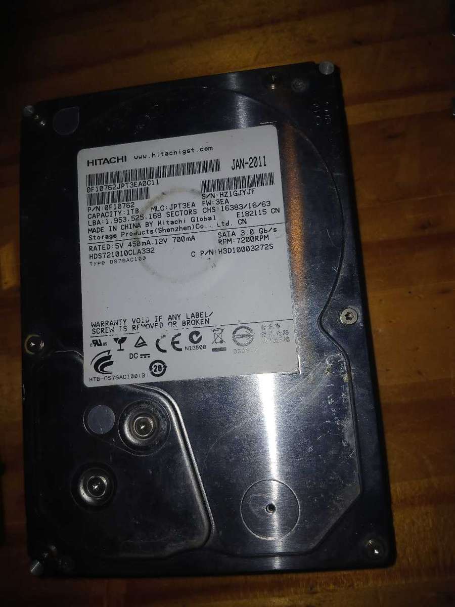 6  hard disks drives for sale
