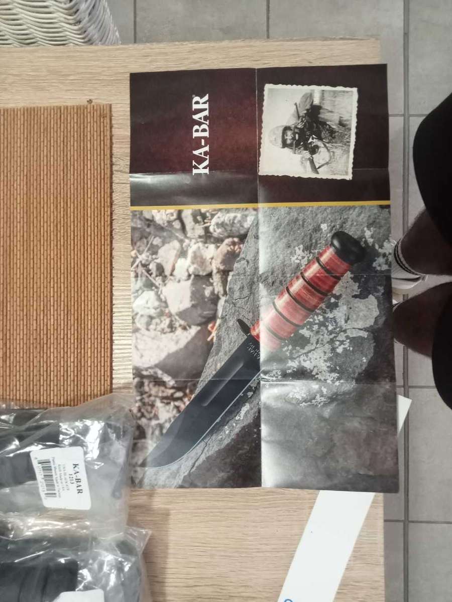 Kabar 1211 with sheath