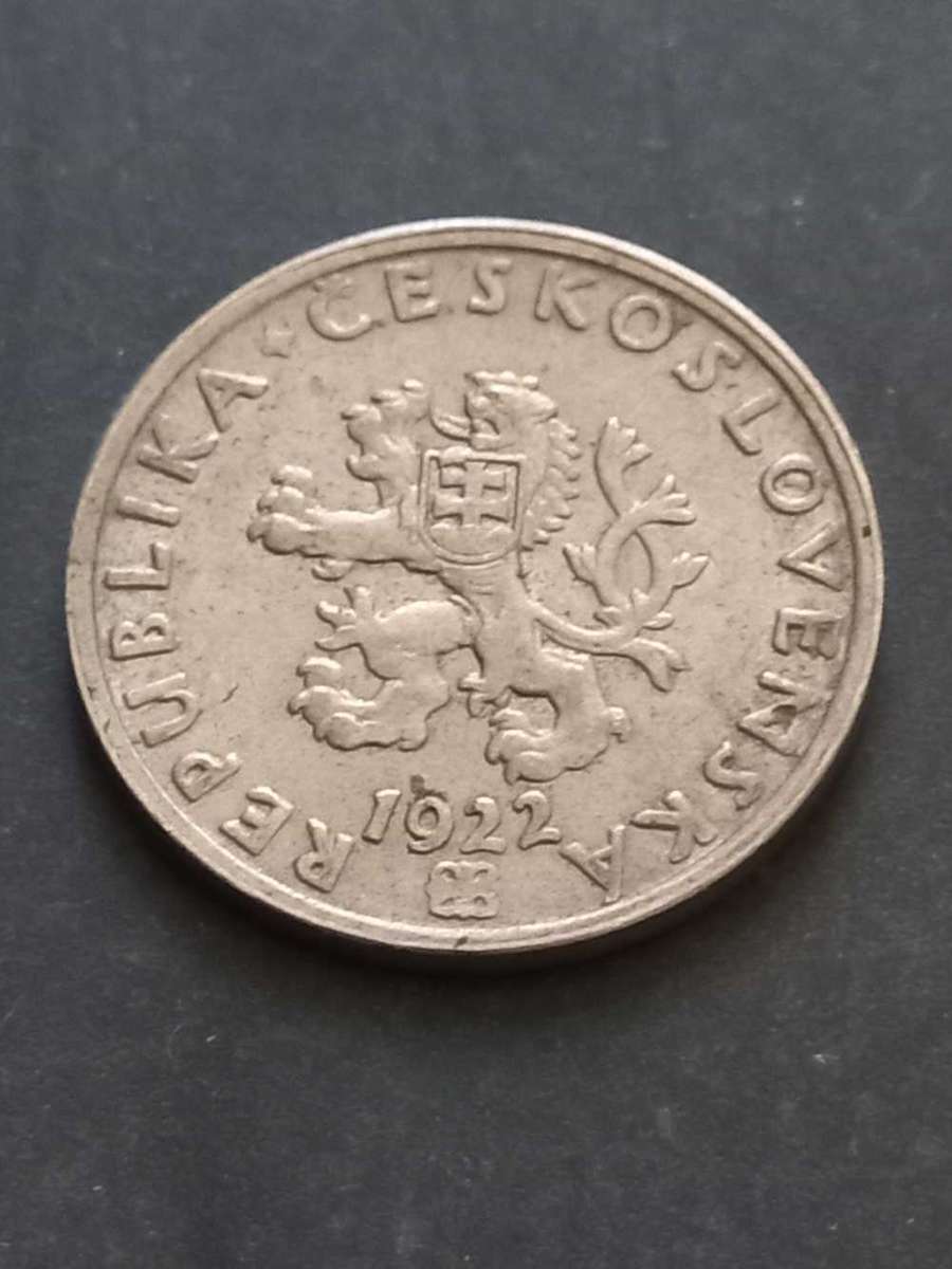 1922 Cesko Slovakia 20 Haleru