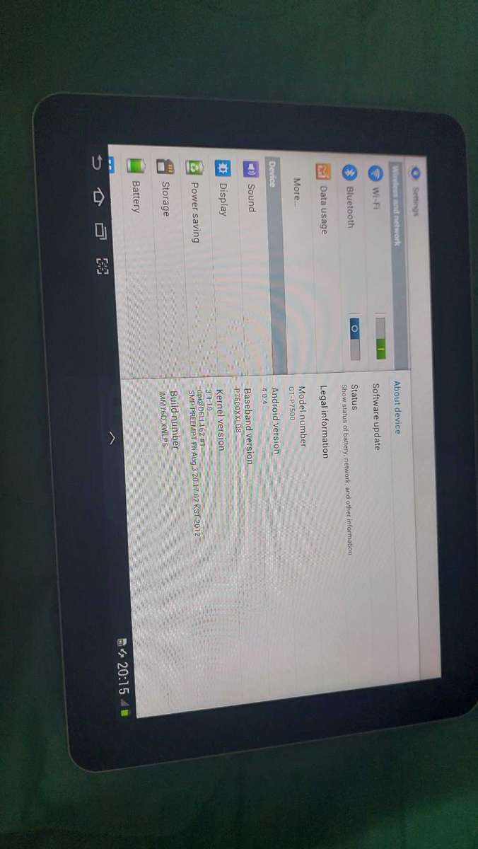Samsung Galaxy Tab 2 10.1"