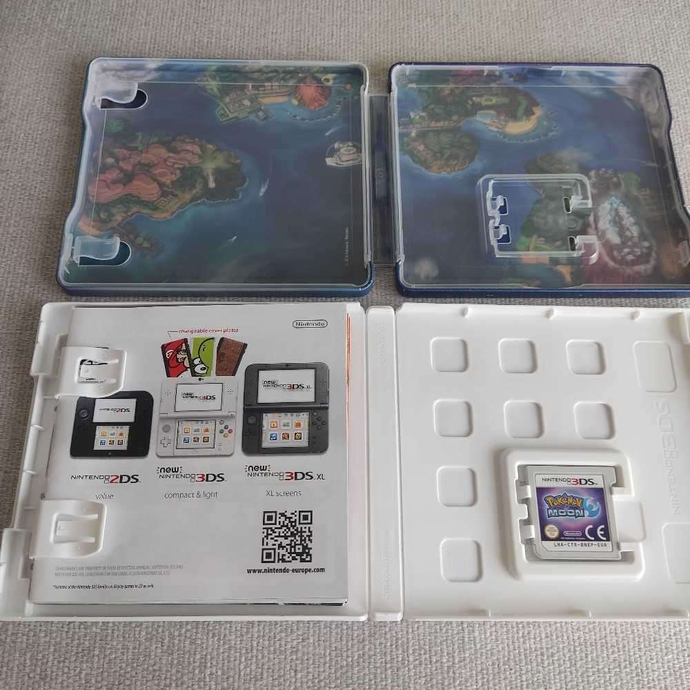 Pokémon Moon Nintendo 3ds +steelbook