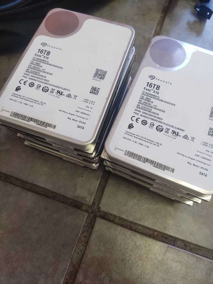 16TB Hard Drives