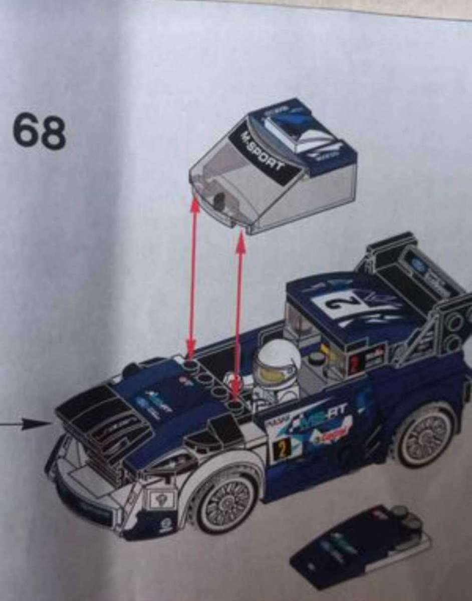LEGO Speed Champions Ford Fiesta M-Sport WRC (75885) - Set retired