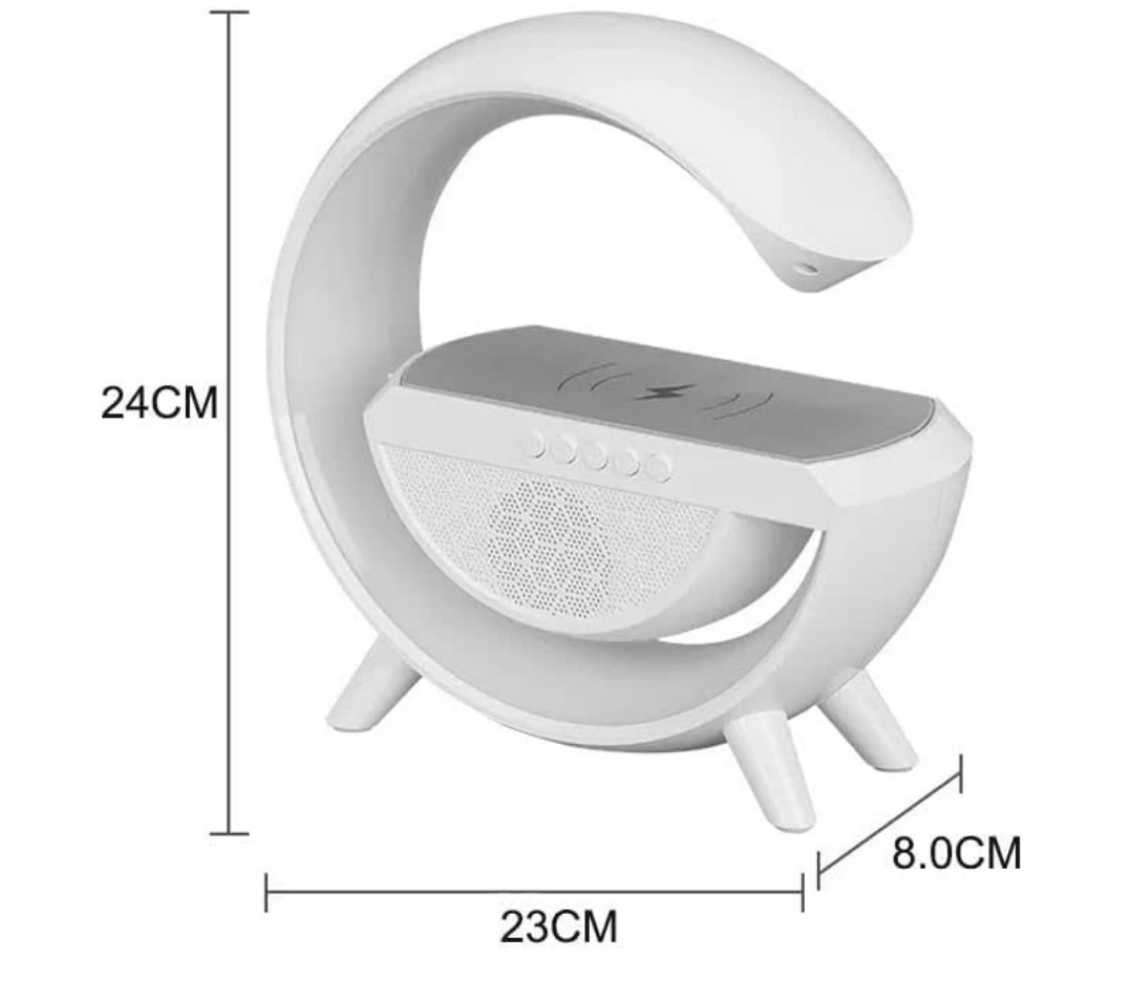 BT 2301 LED Wireless Charging, Speaker and Radio