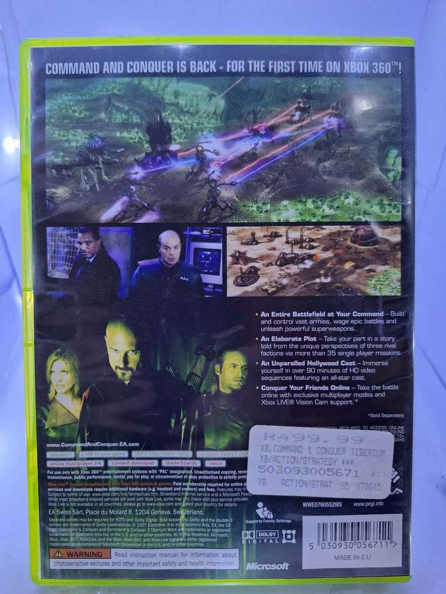 Command & Conquer 3 - Tiberium Wars (XBOX 360)