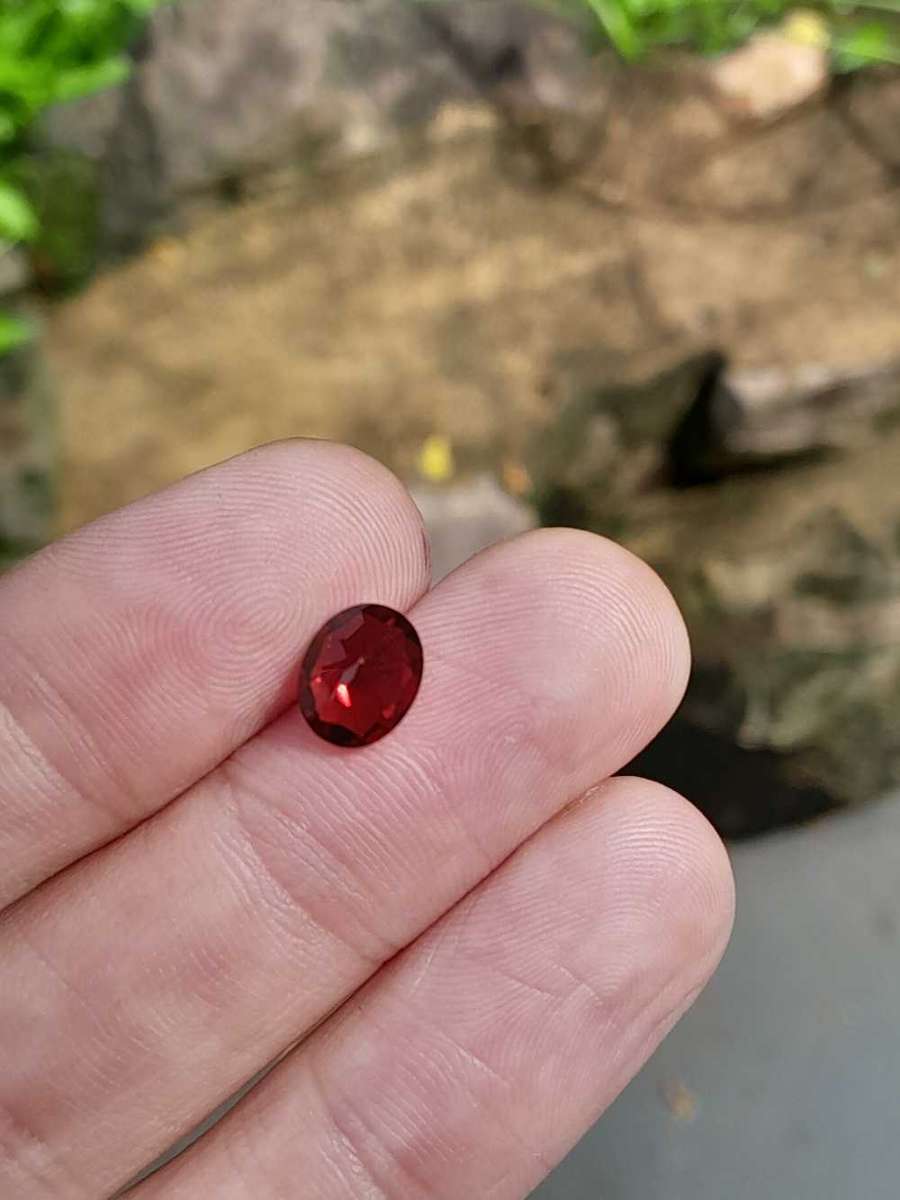 Natural 1.2 Ct Red Garnet