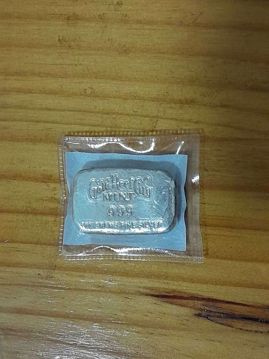 100g fine silver bar 99,9