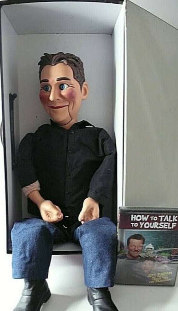Official Jeff Dunham Ventriloquist Dummy