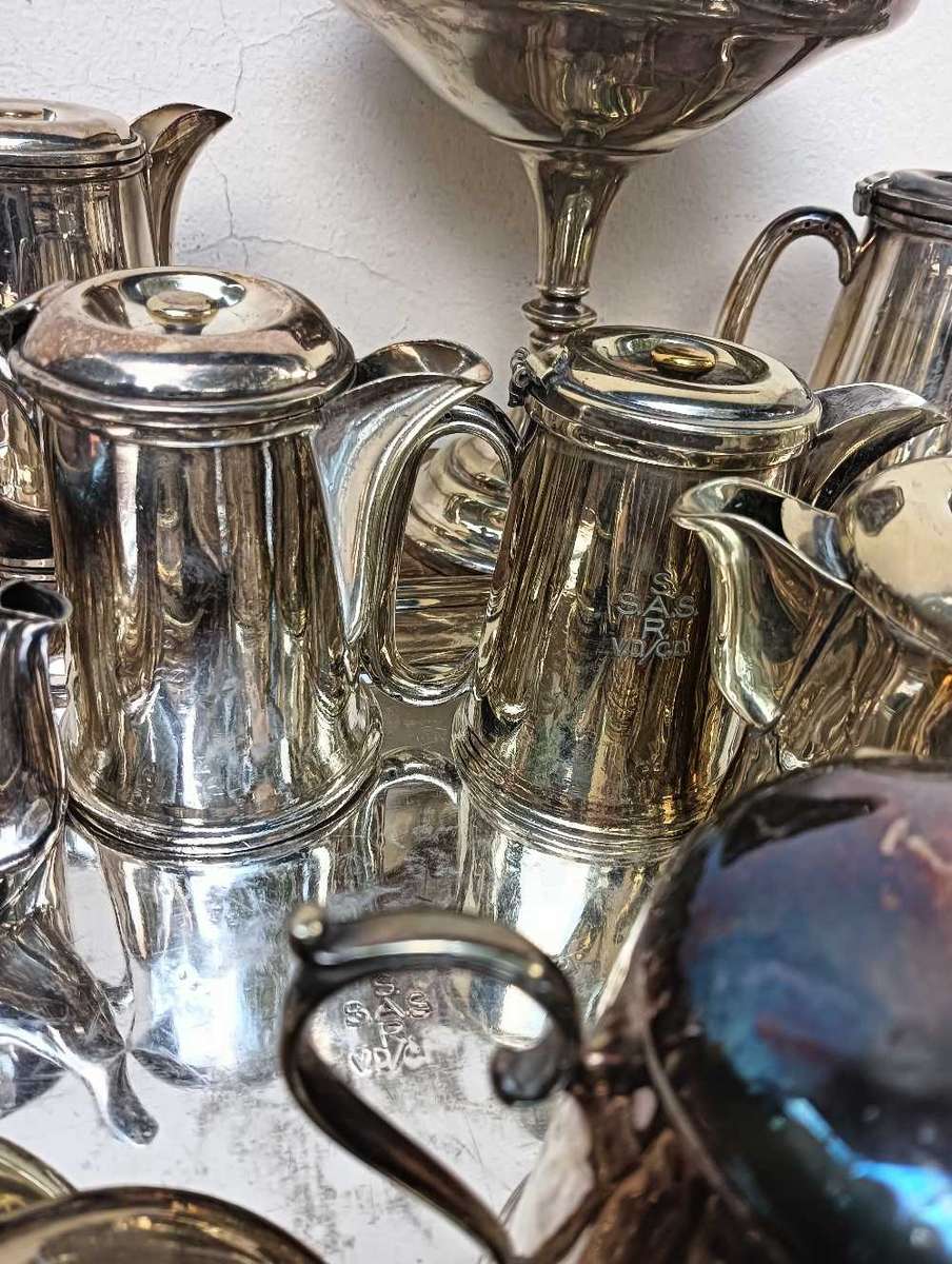 Vintage South African Railways EPNS cater ware