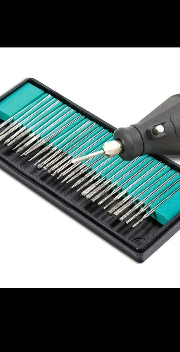 30pc Diamond Drill Bit for dremel rotary tool.