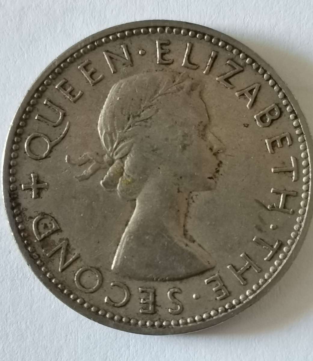 1954 Southern Rhodesia 2 Shillings