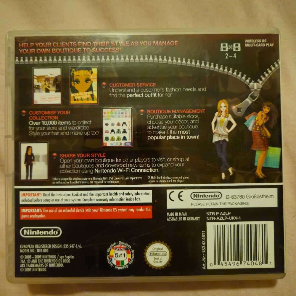 Nintendo DS Style Boutique