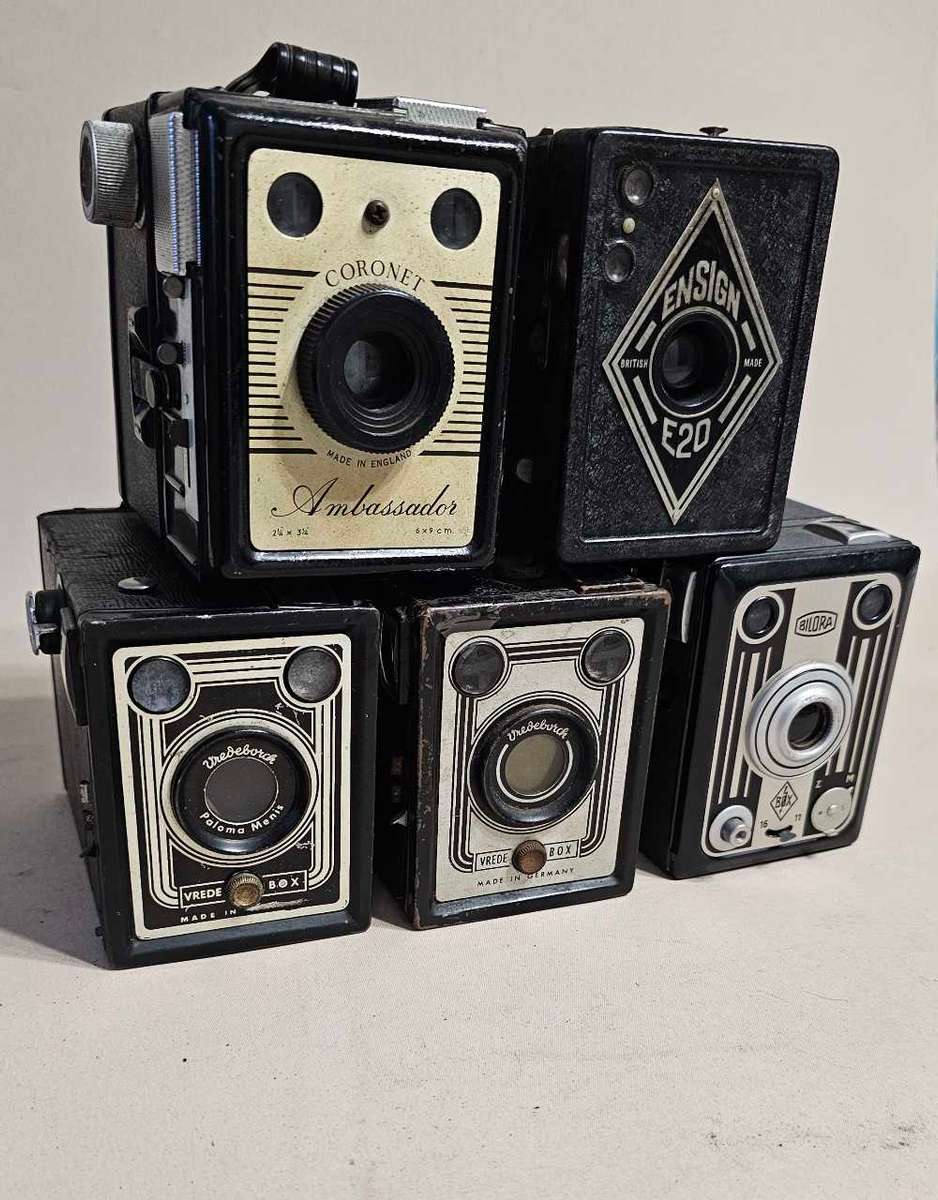 Vintage Box Camera Collection