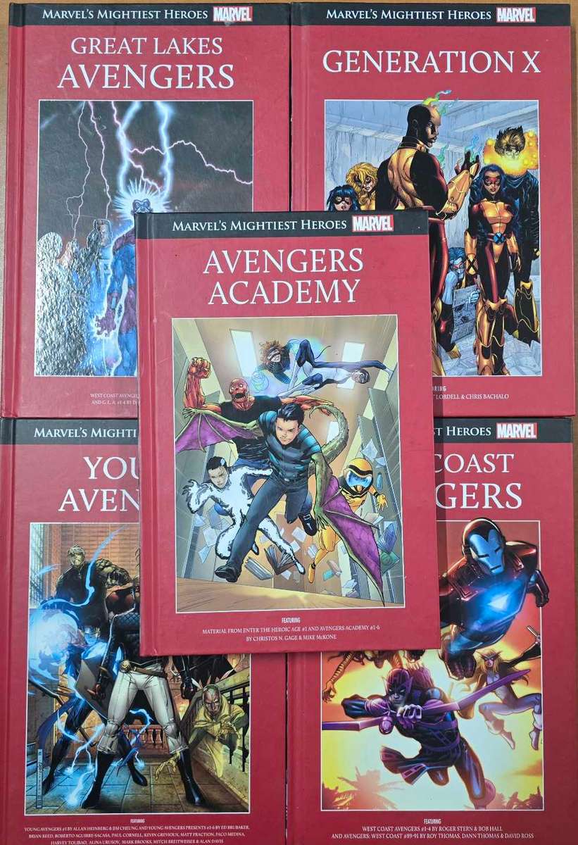 5 x Marvels Mightiest Heroes