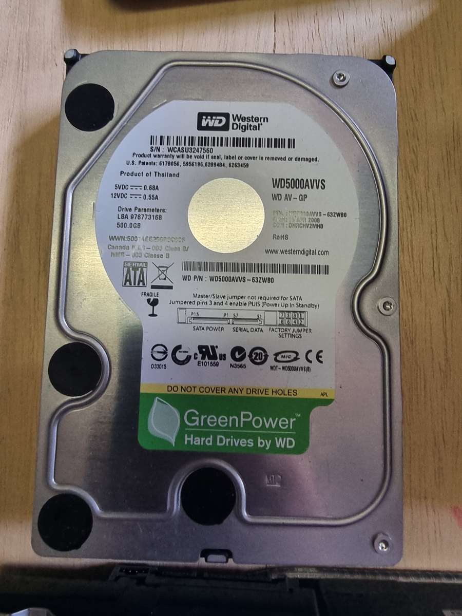 2Tb 3.5" Hard Drives
