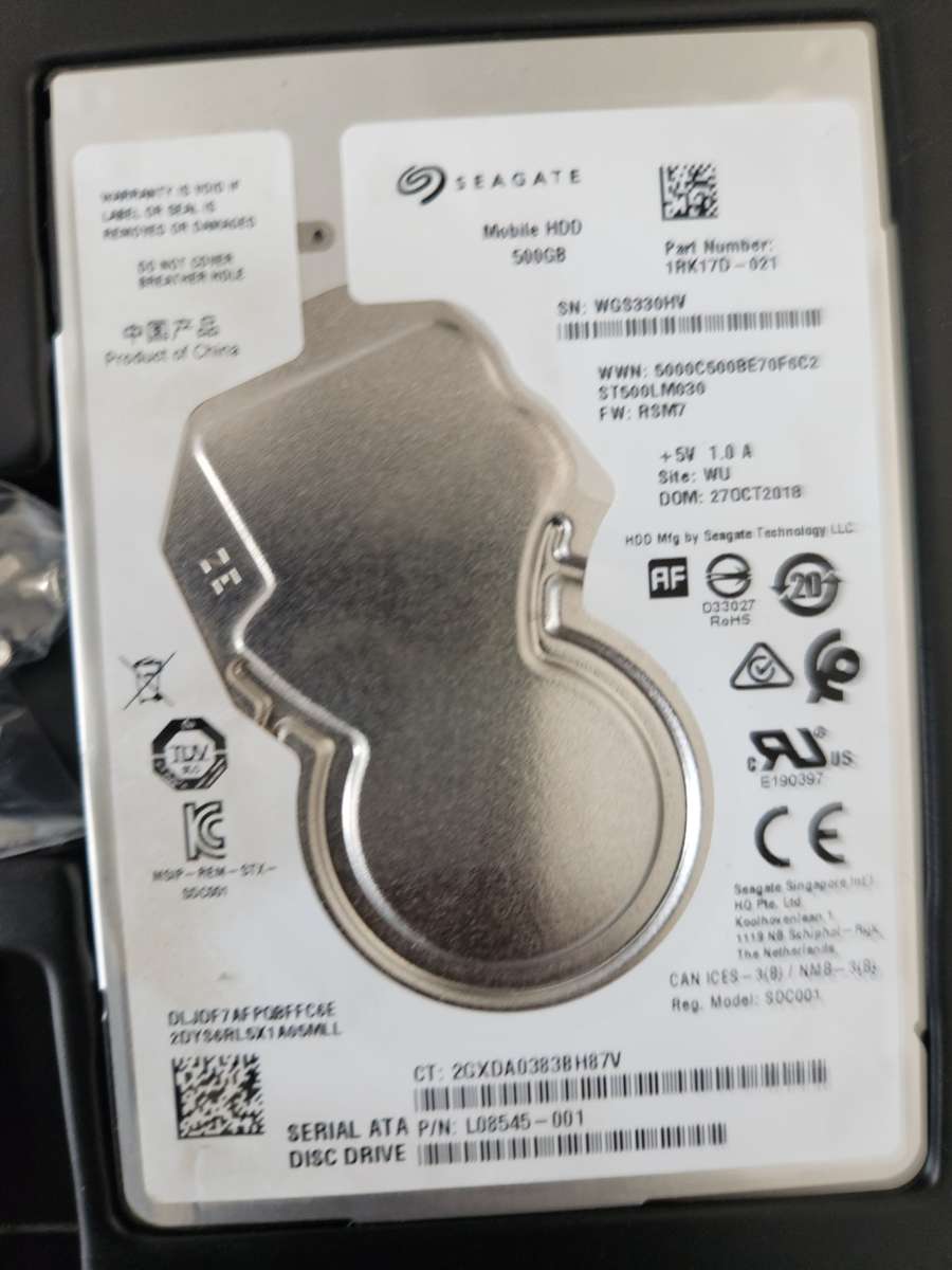 X 10 Seagate HD PLUS 2 rams