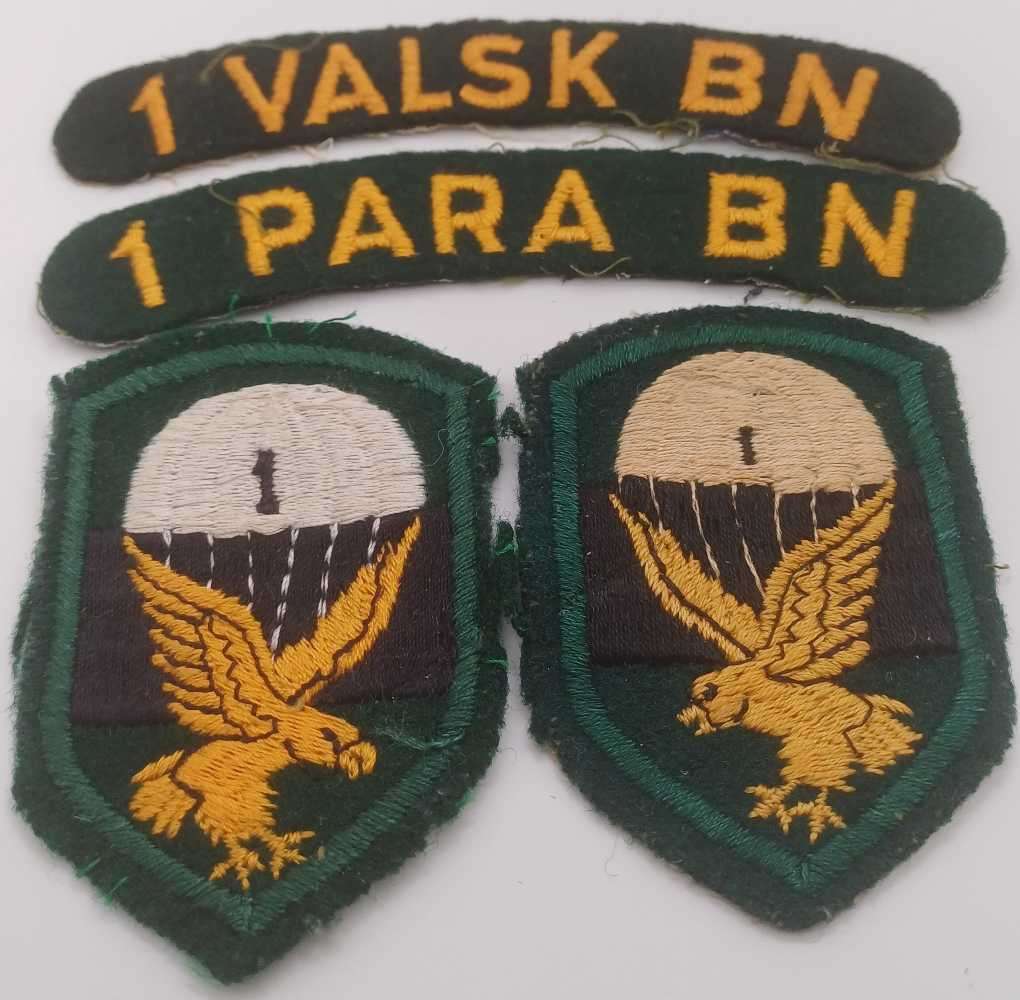 Origional 1 Parachute insignia from Kol. Leon Groenewald in good Condition