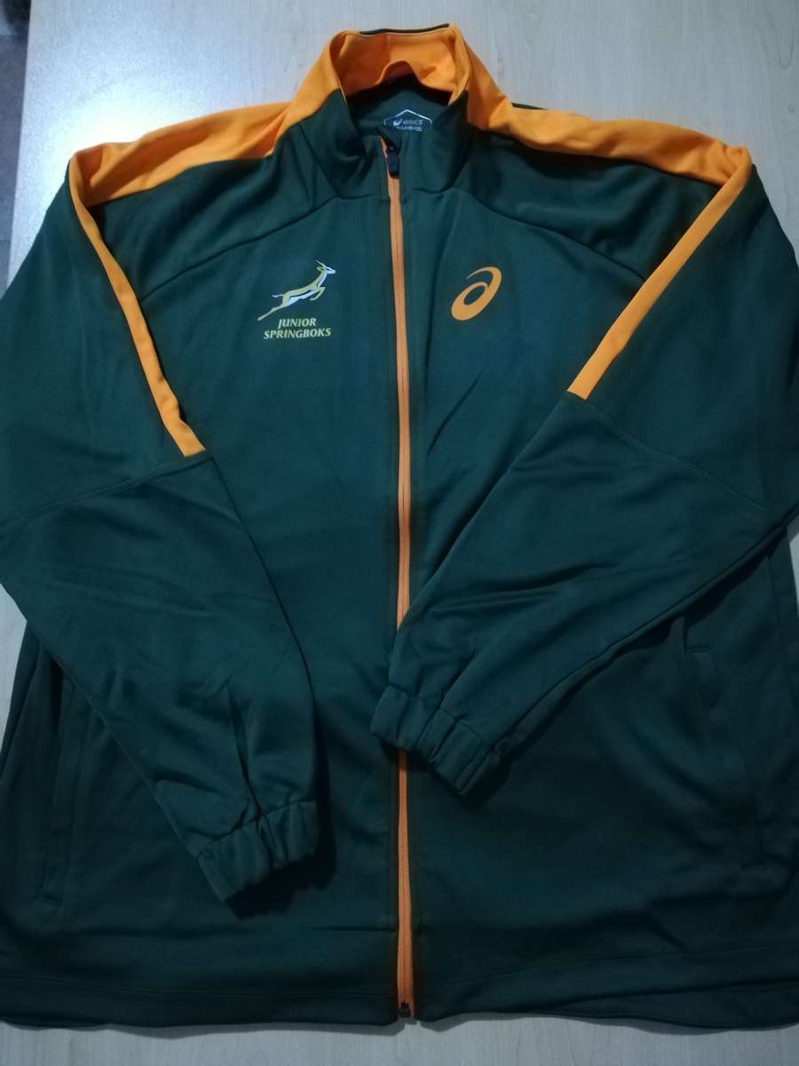 Junior Springboks Tracktop Size 3XL