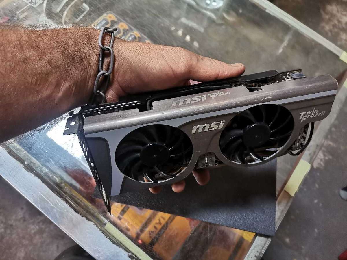Nvidia GTX 560 Ti 1GB MSI Twin Frozer II