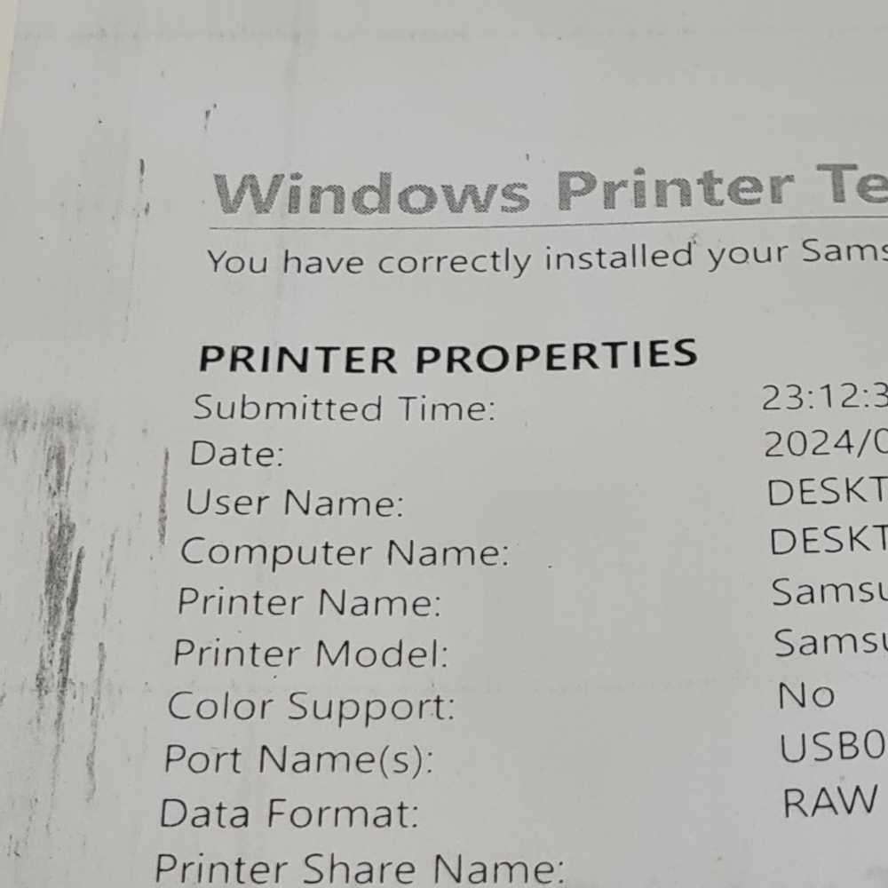 Samsung ML 2165w wireless Mono laserjet printer