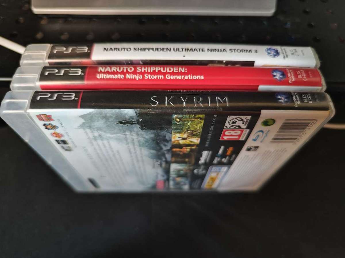 Ps3  Naruto  and Skyrim games