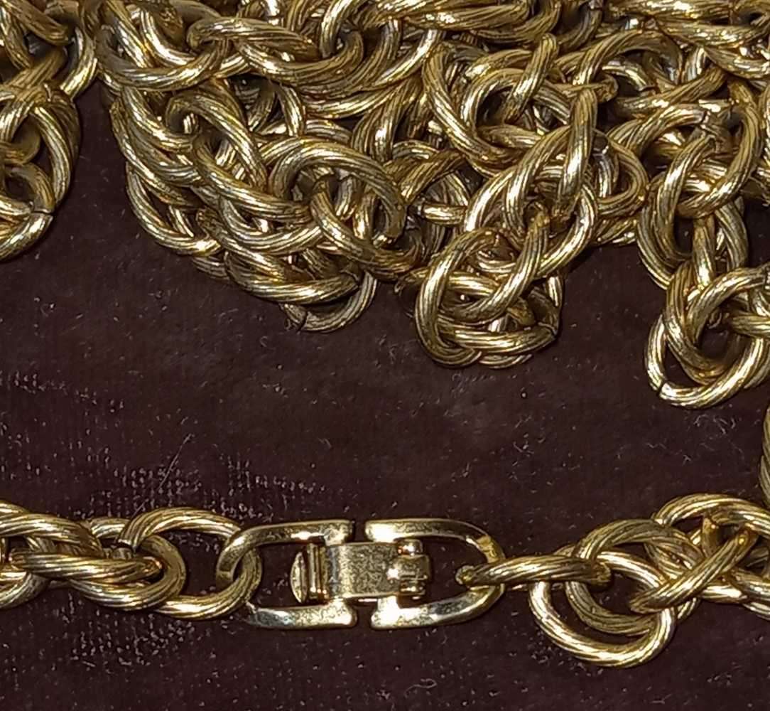 Gold Tone Chunky Chain with Beautiful Links