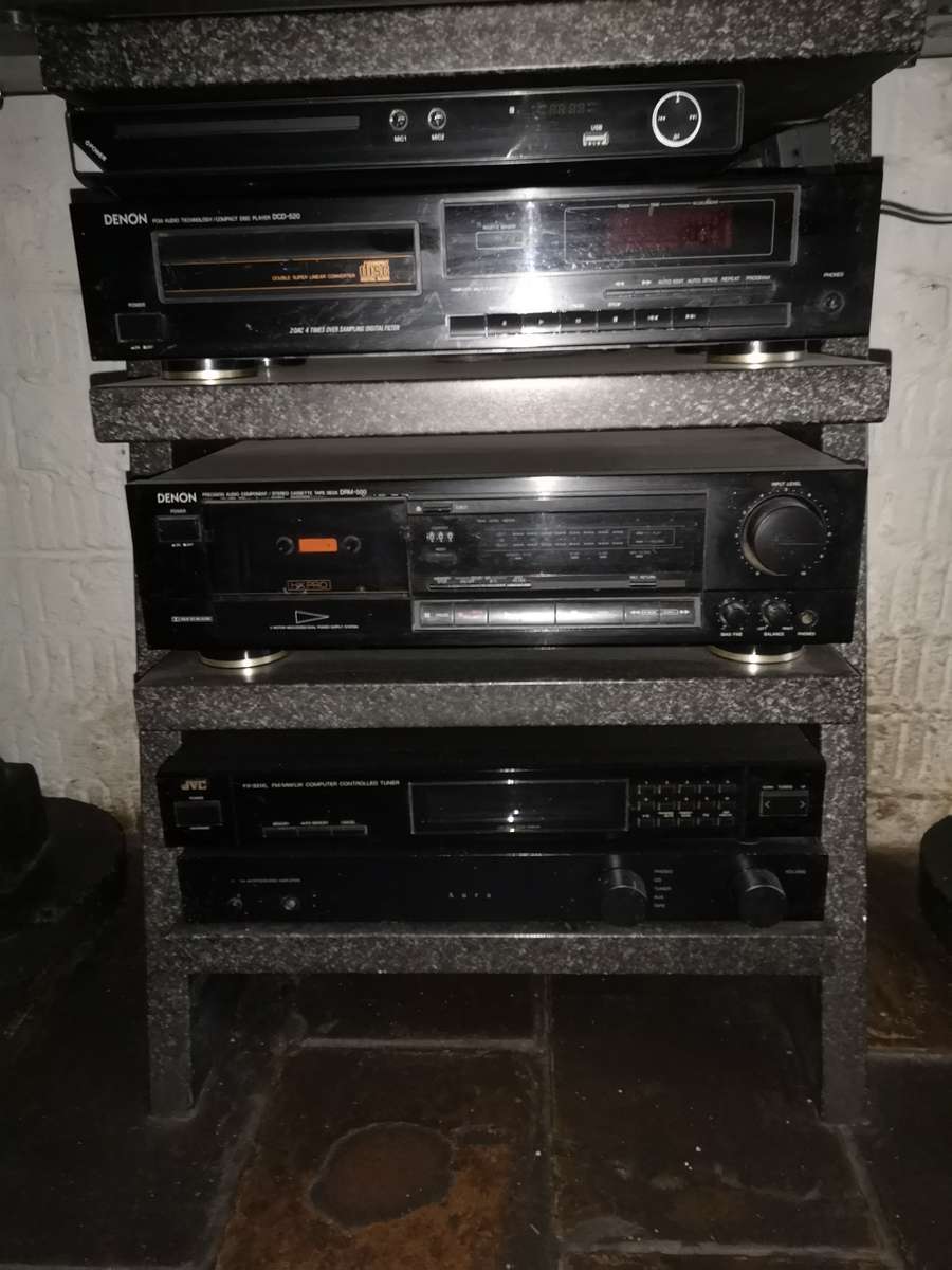 Hi fi system 1980s asst.