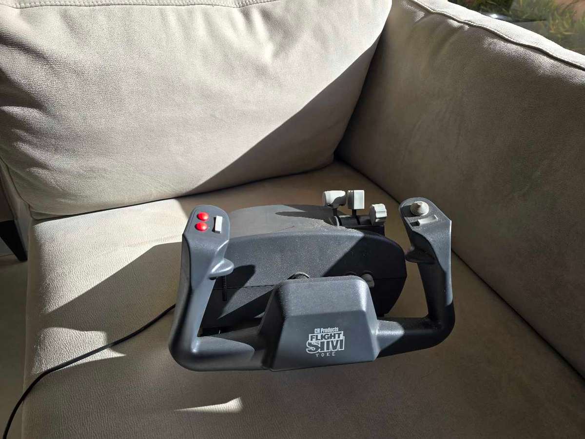 All in one flight Sim throttle and joystick