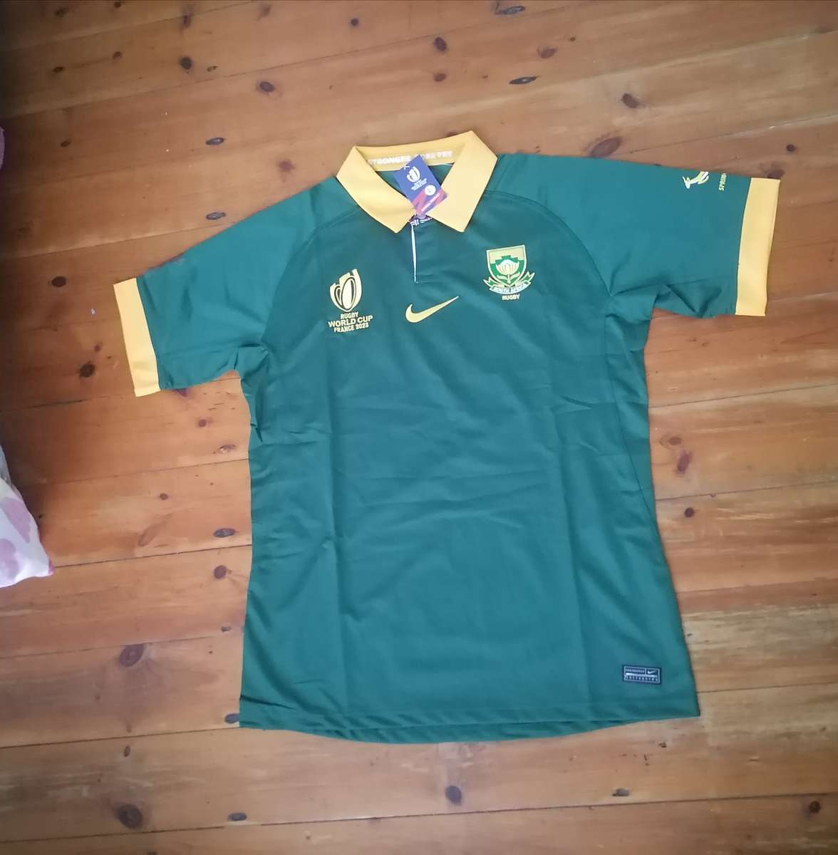 Springboks rugby jersey