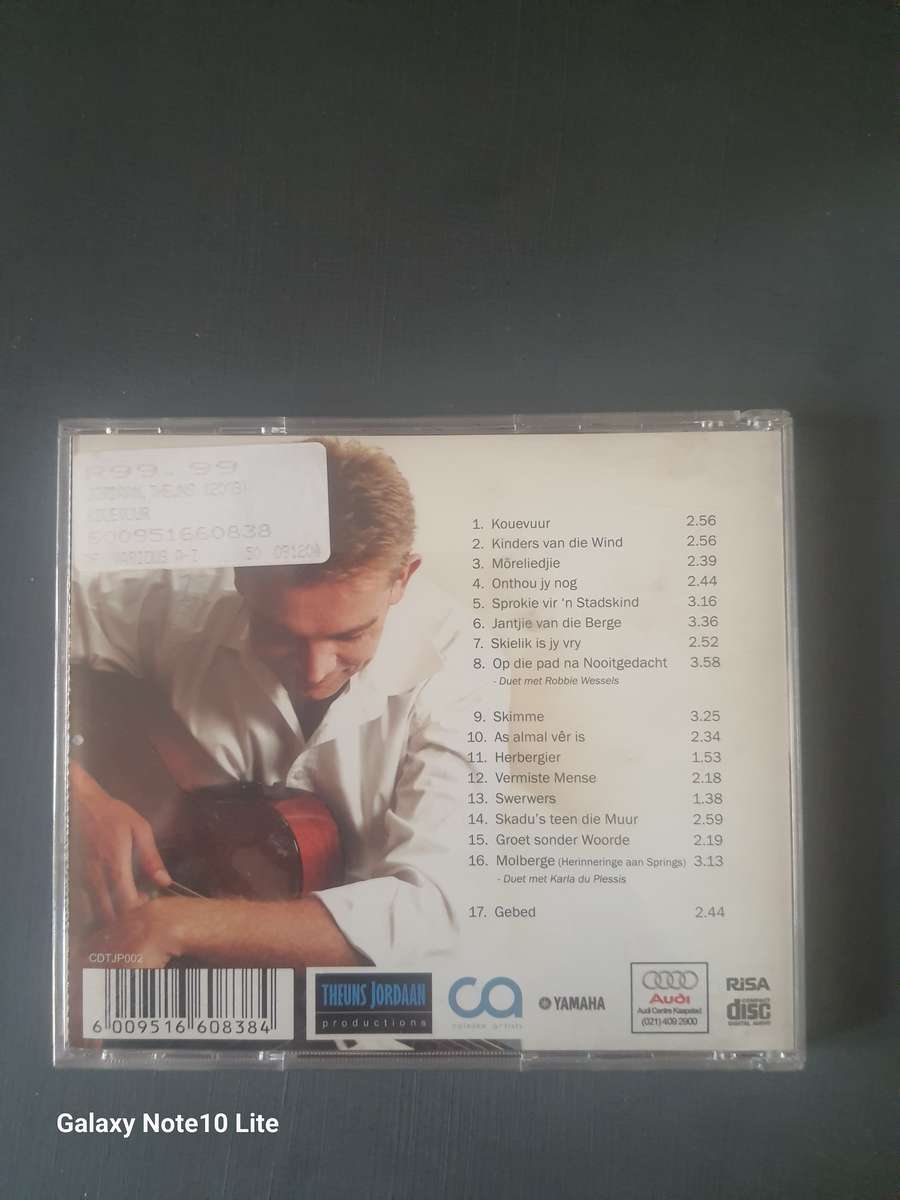 Theuns jordaan kouevuur cd