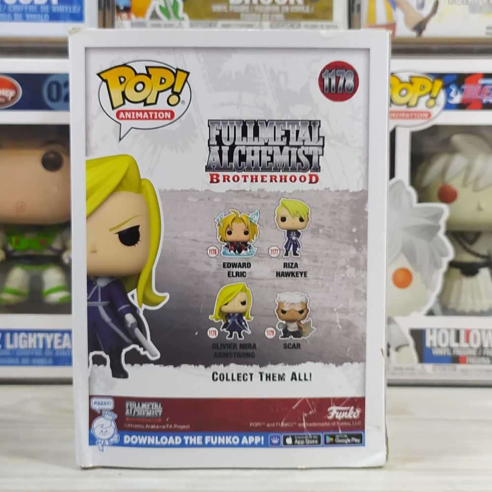 Full metal Alchemist #1178 Oliver Mira Armstrong Funko Pop