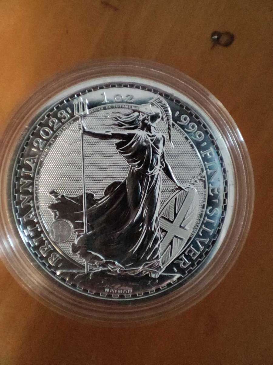 Britannia 1 Oz silver bullion