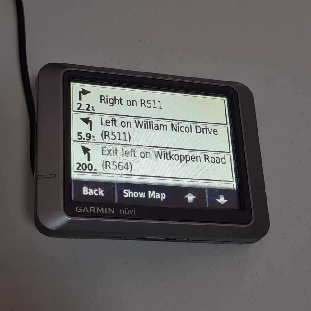 Garmin Nuvi 200 Series GPS Navigation System Navteq 3.5" Screen