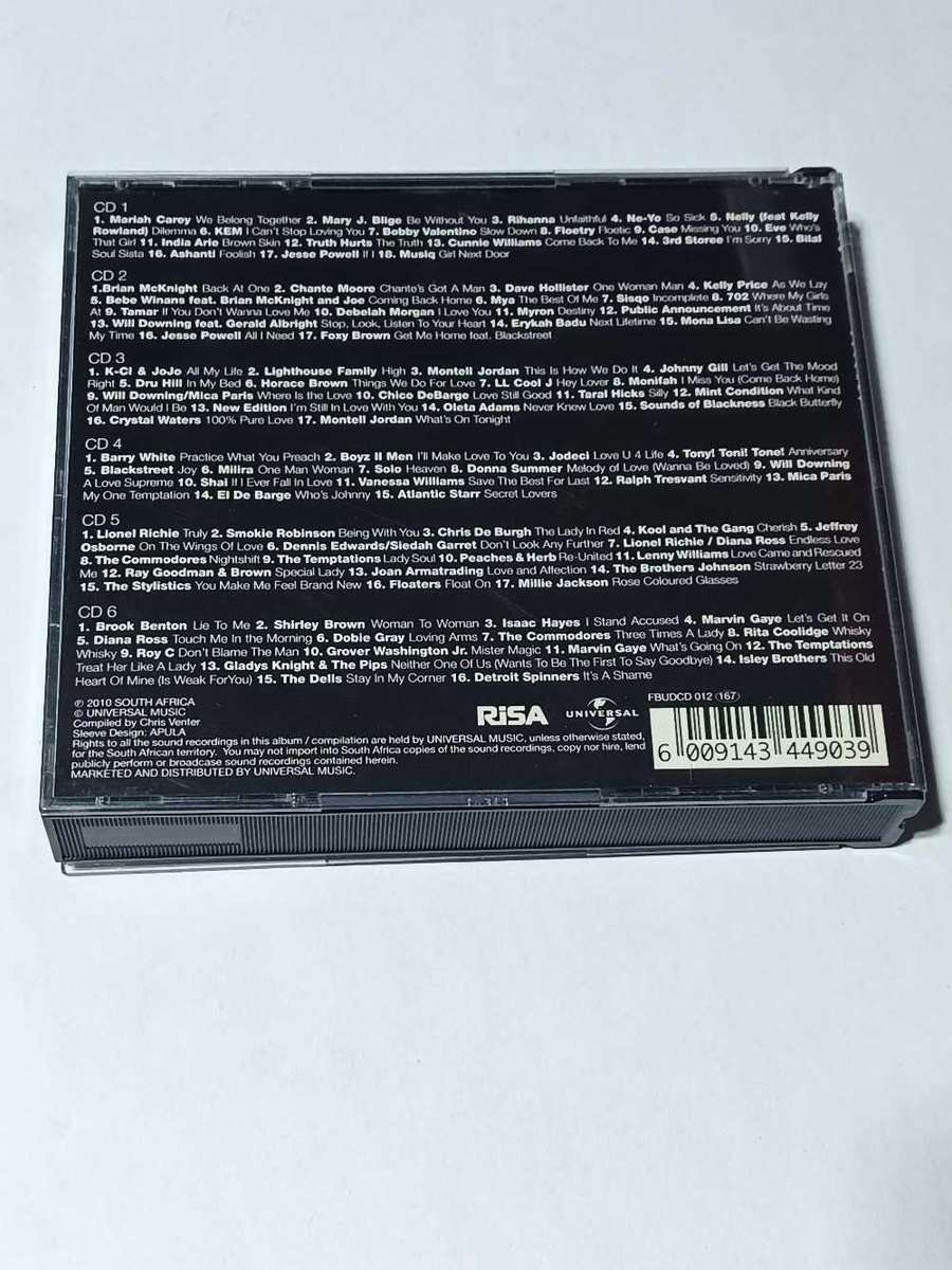 100 RnB and soul Essential,6cd box set