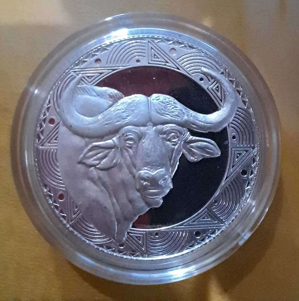 SA BIG 5 silver medallion proof set
