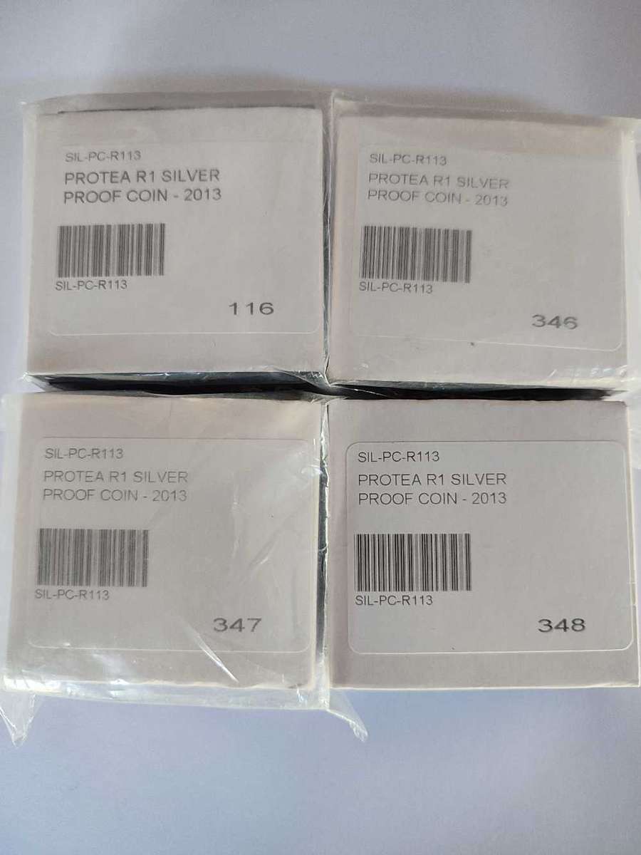 2013 Mandela R1 Silver New in original packaging