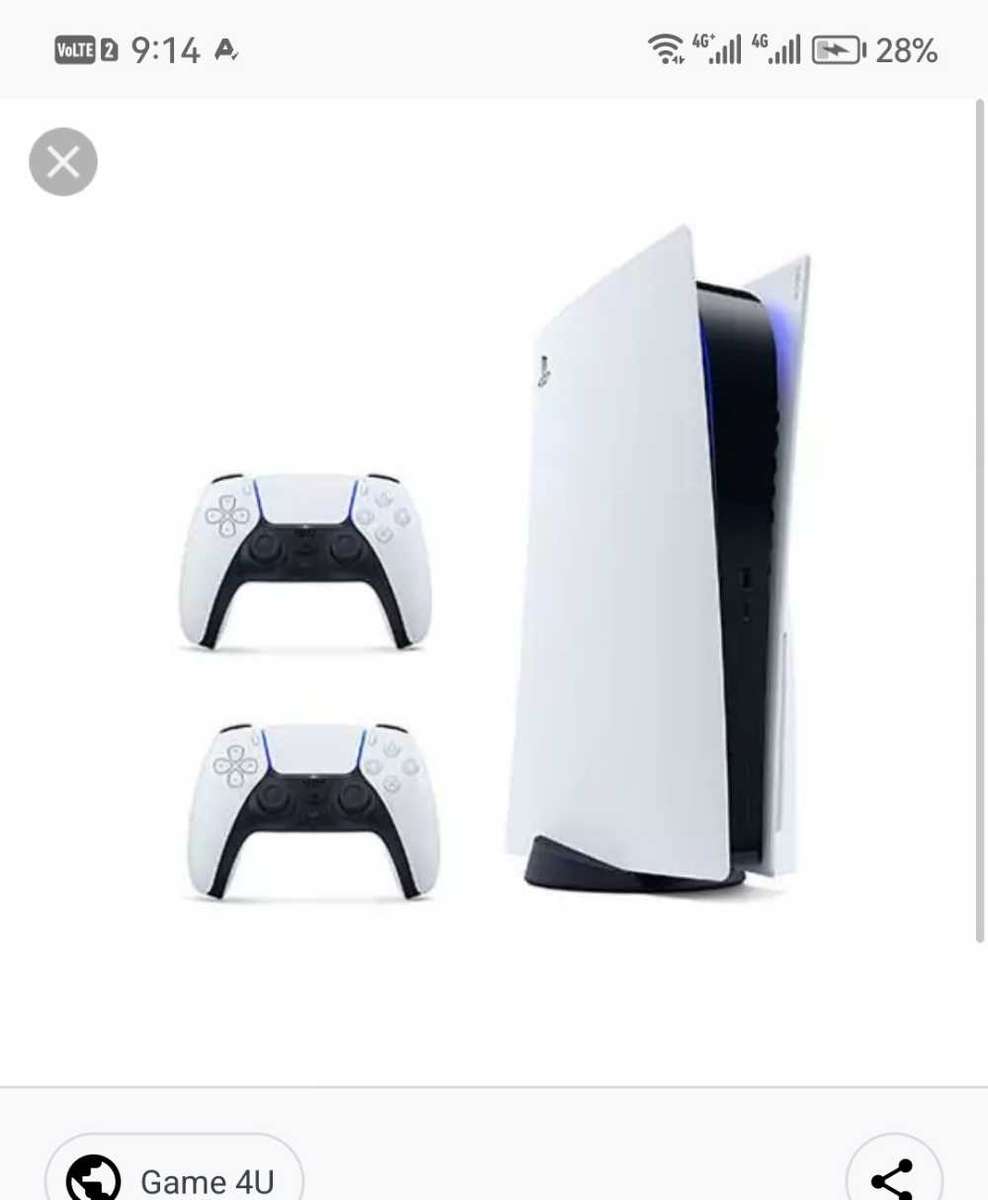 PS5 Digital 2 Controls