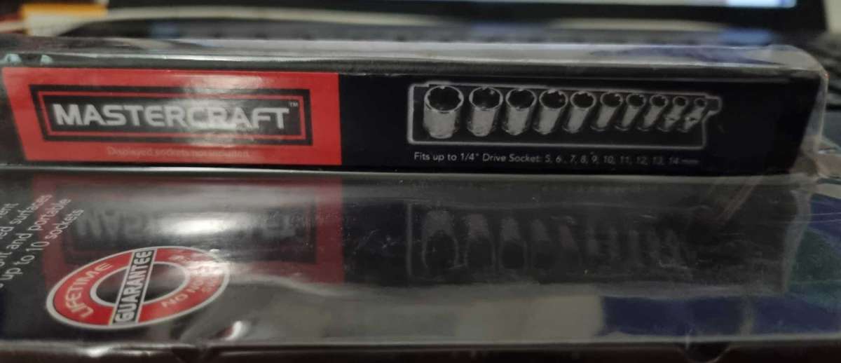 1/4 Inch Mastercraft Magnetic Socket Holder