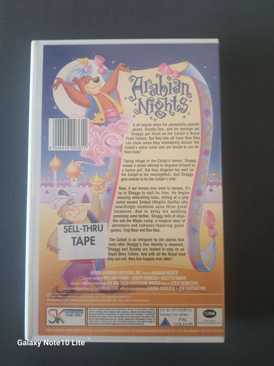 Scooby Doo - Arabian Nights (VHS)