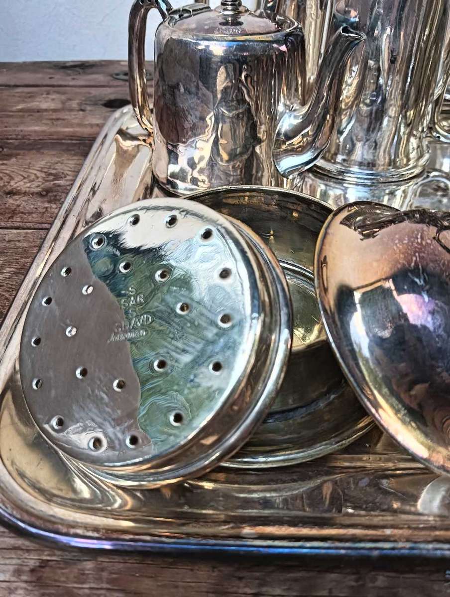 Vintage South African Railways EPNS cater ware