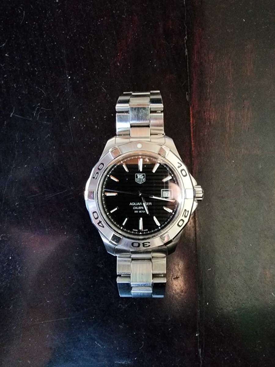 Tag Heuer Aquaracer Black dial 300m Calibre 5