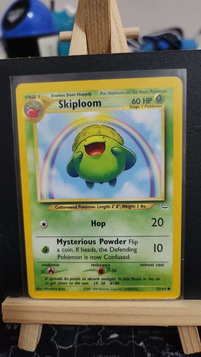 Vintage pokemon card- Skiploom