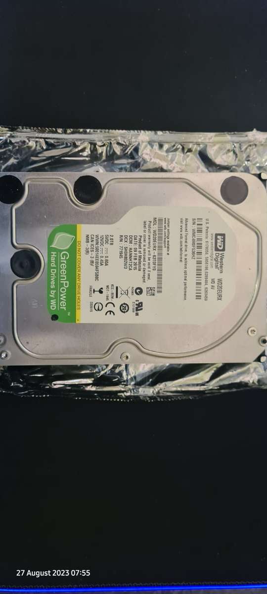 2TB 3.5" Video Surveilance Hard Drive