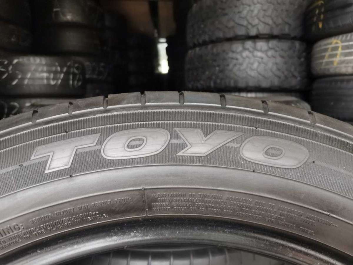 225/55/19 Toyo Proxes used tyres. 70% life