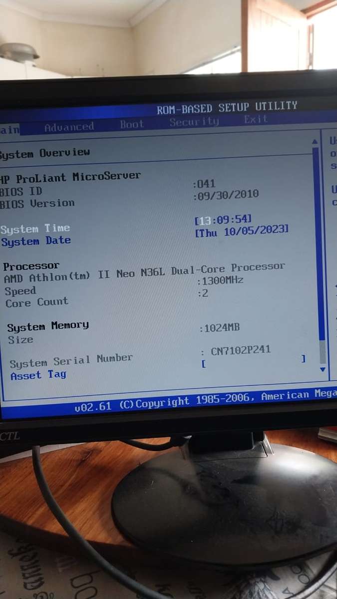 HP Proliant Microserver N36L
