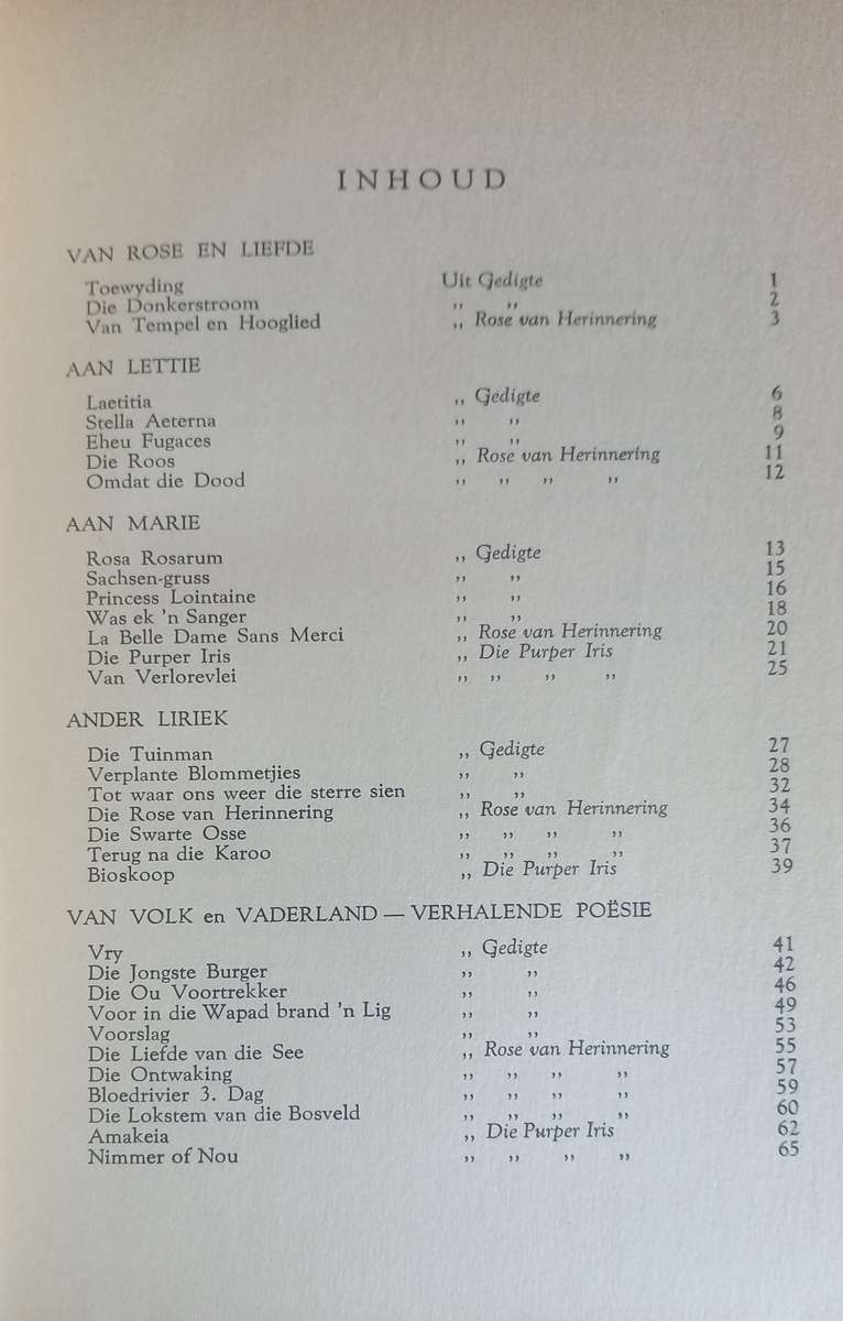 Bloemlesing uit die gedigte van AG Visser