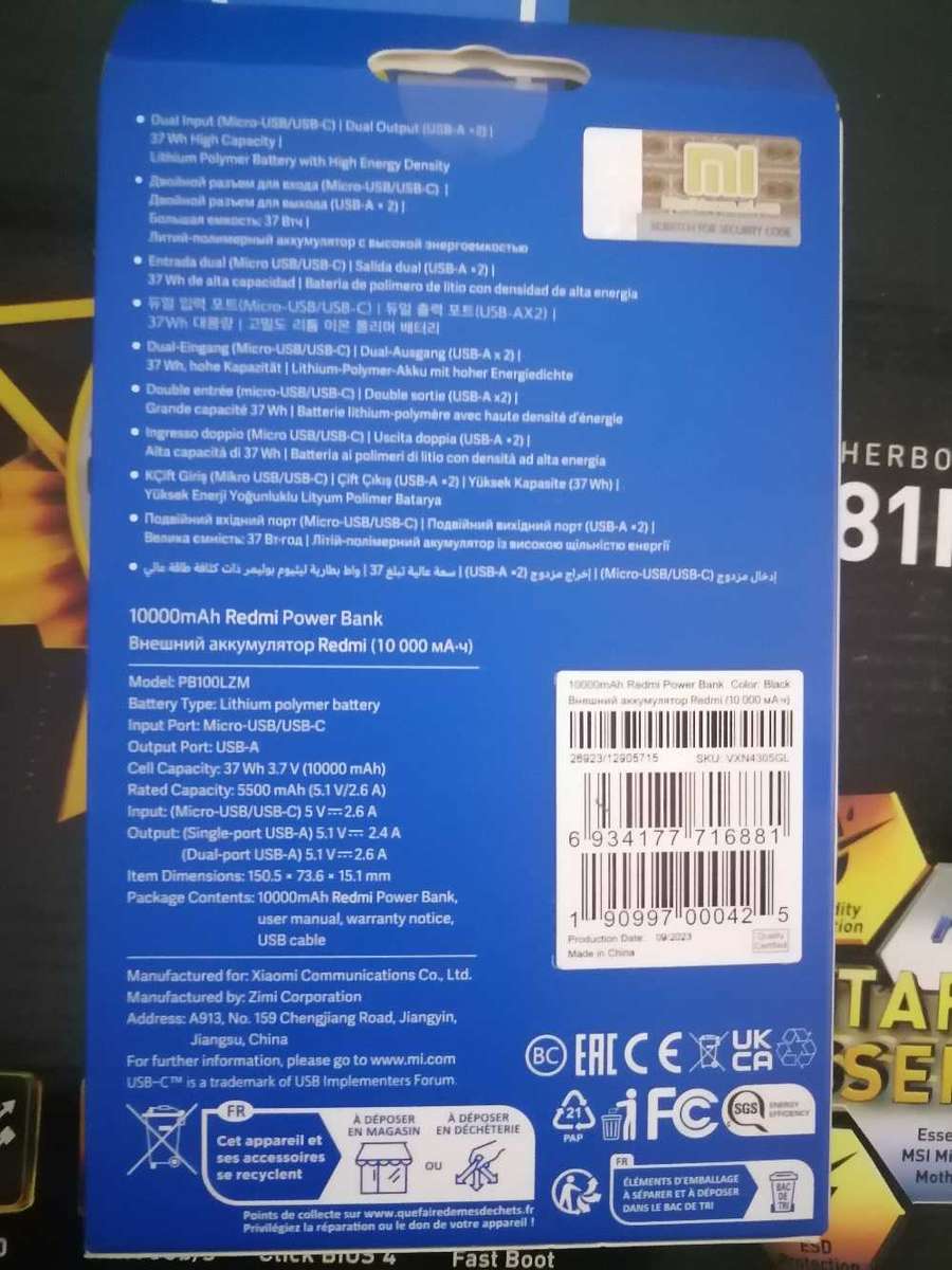 POWERBANK BRAND NEW HIGH QUALITY POWERBANK 10000mAh