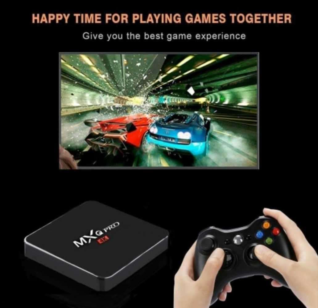 MXQ Pro TV Box Android 12.0 4K (Disney, Netflix, ETC)