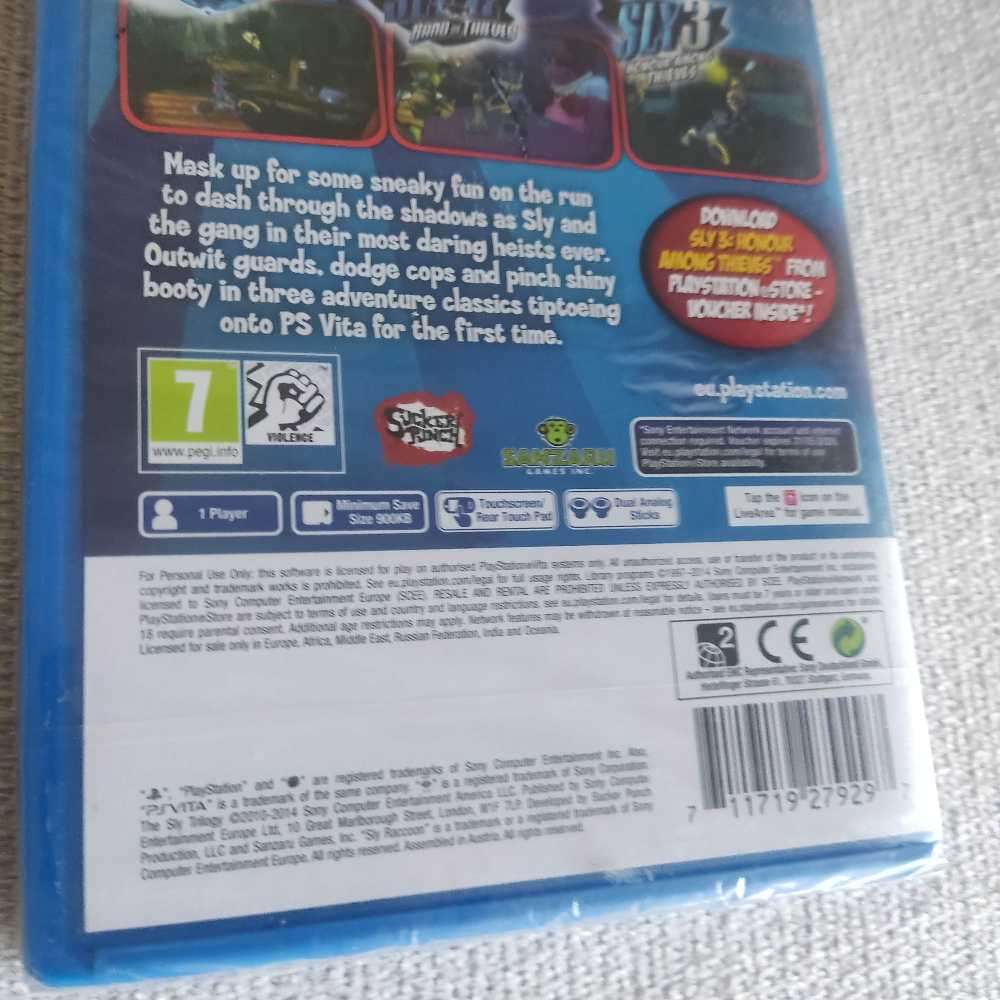 The Sly Trilogy Ps Vita