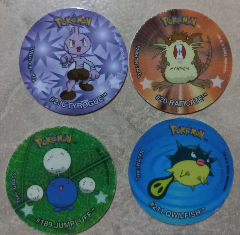 Pokemon Tazos Limited Edition - The Last Ever Collection